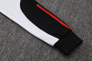 Manchester Unite White and Black Tracksuit - JerseyLegacy