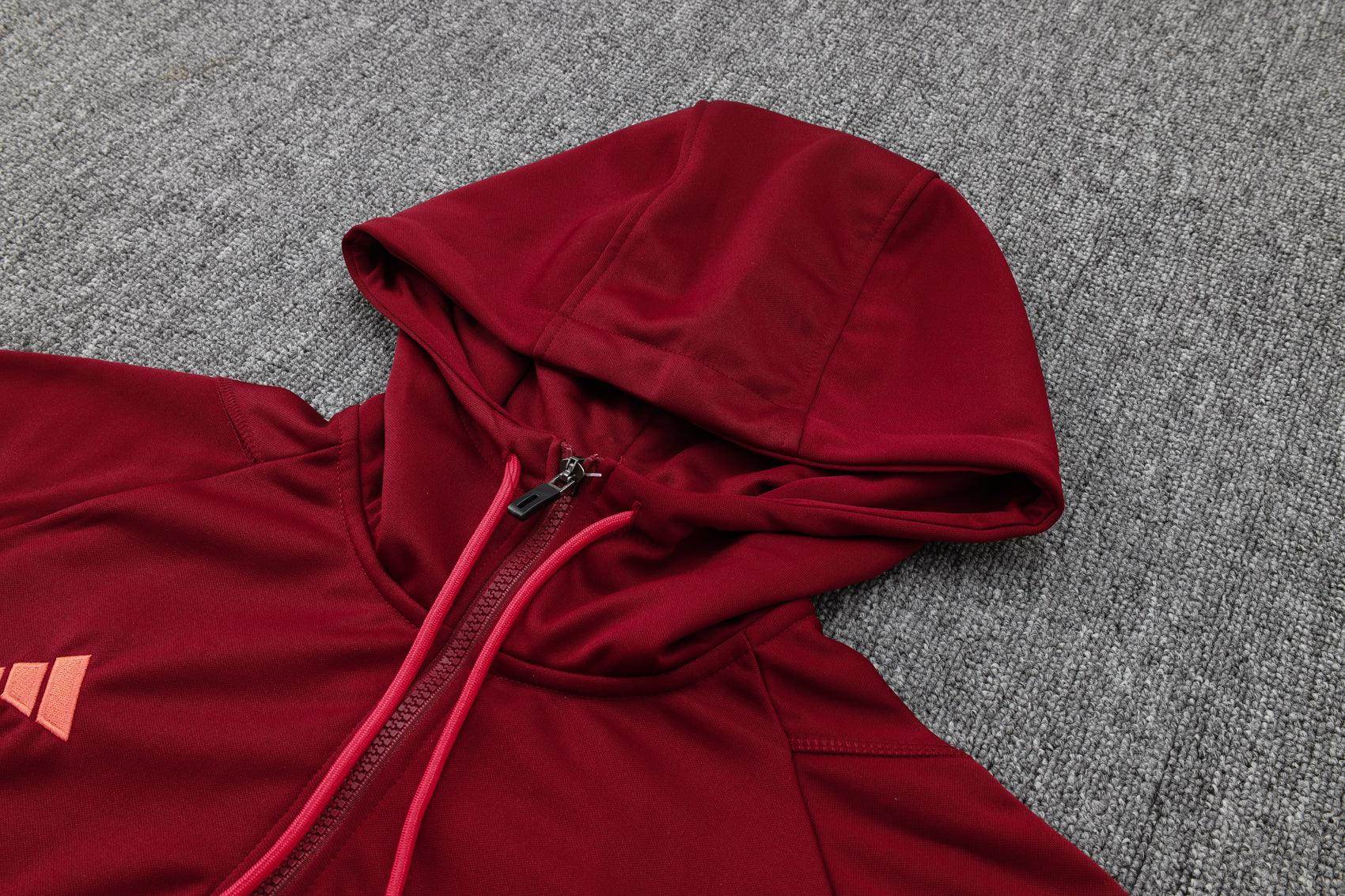 Manchester United Blaze Red Tracksuit - JerseyLegacy