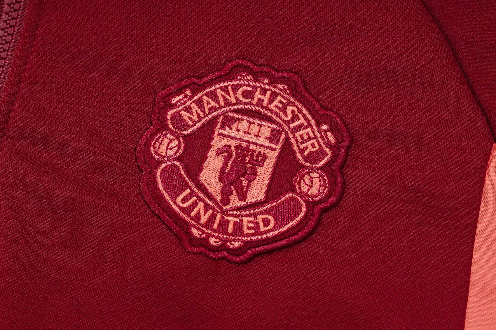 Manchester United Blaze Red Tracksuit - JerseyLegacy