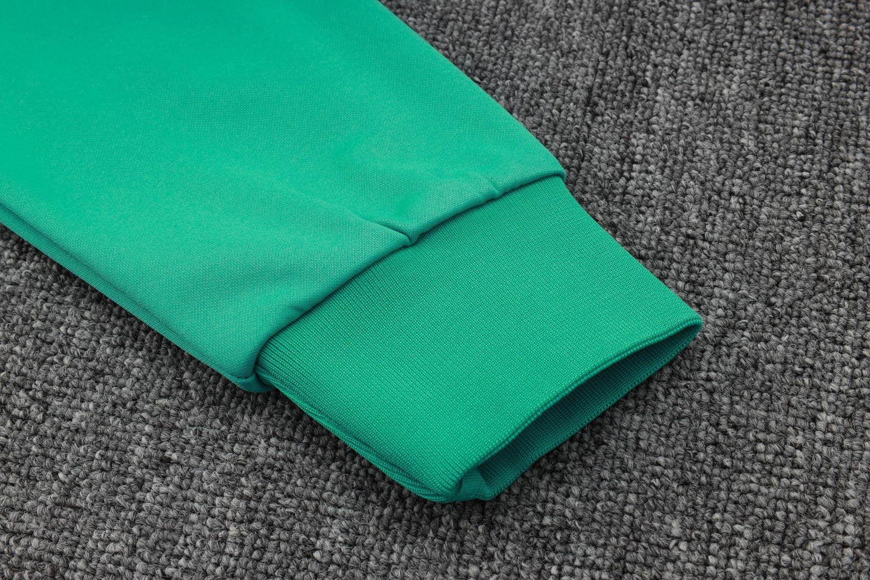 FC Barcelona Teal Green and Dark Blue Tracksuit - JerseyLegacy