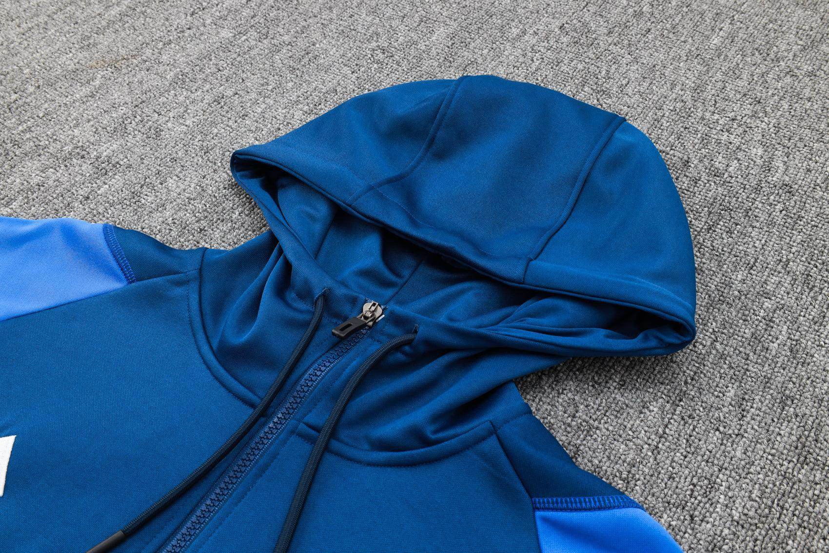 Manchester United Blue Tracksuit - JerseyLegacy