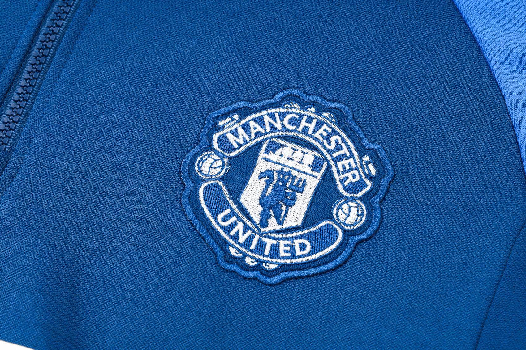 Manchester United Blue Tracksuit - JerseyLegacy