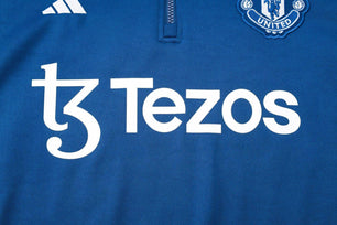 Manchester United Blue Tracksuit - JerseyLegacy