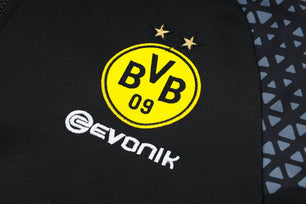 Borussia Dortmund Black Tracksuit - JerseyLegacy