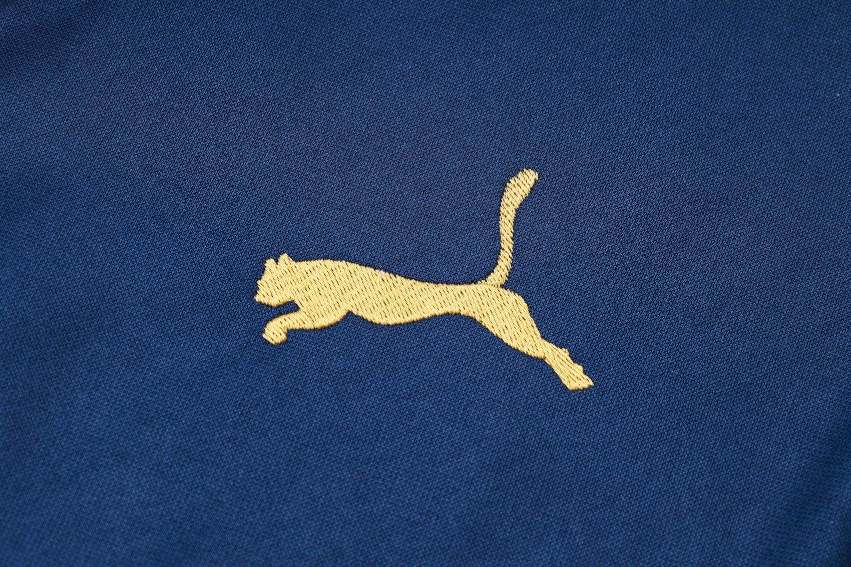 Olympique de Marseille Dark Blue and Gold Tracksuit - JerseyLegacy