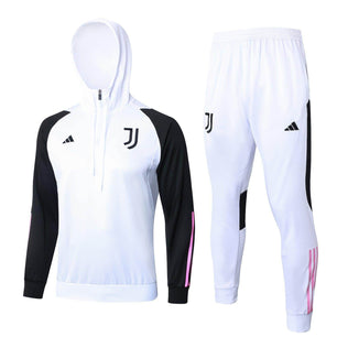 Juventus Black and White Tracksuit - JerseyLegacy