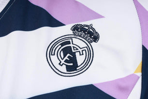 Real Madrid Black and White x Dark Blue Tracksuit - JerseyLegacy