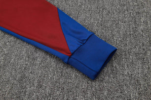 Fc Barcelona Blue And Red Tracksuit - JerseyLegacy