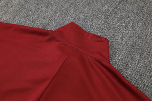 Fc Barcelona Blue And Red Tracksuit - JerseyLegacy