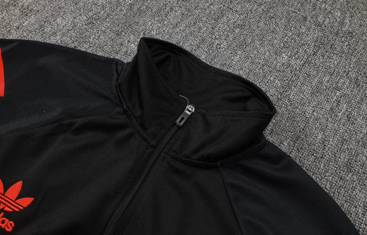 Manchester United Black and Red Tracksuit II - JerseyLegacy
