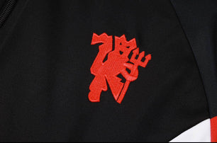 Manchester United Black and Red Tracksuit II - JerseyLegacy