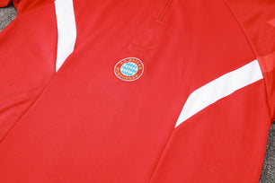 Bayern Munchen Black and Red Tracksuit II - JerseyLegacy