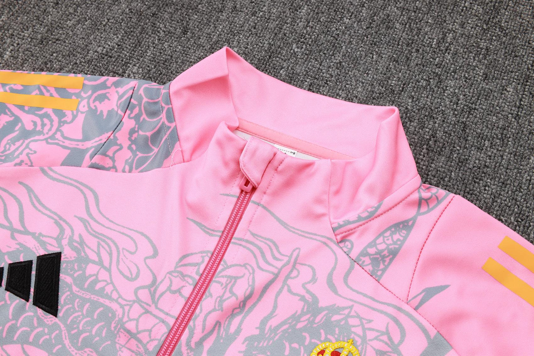 Real Madrid "Dragon Rosa" Tracksuit - JerseyLegacy