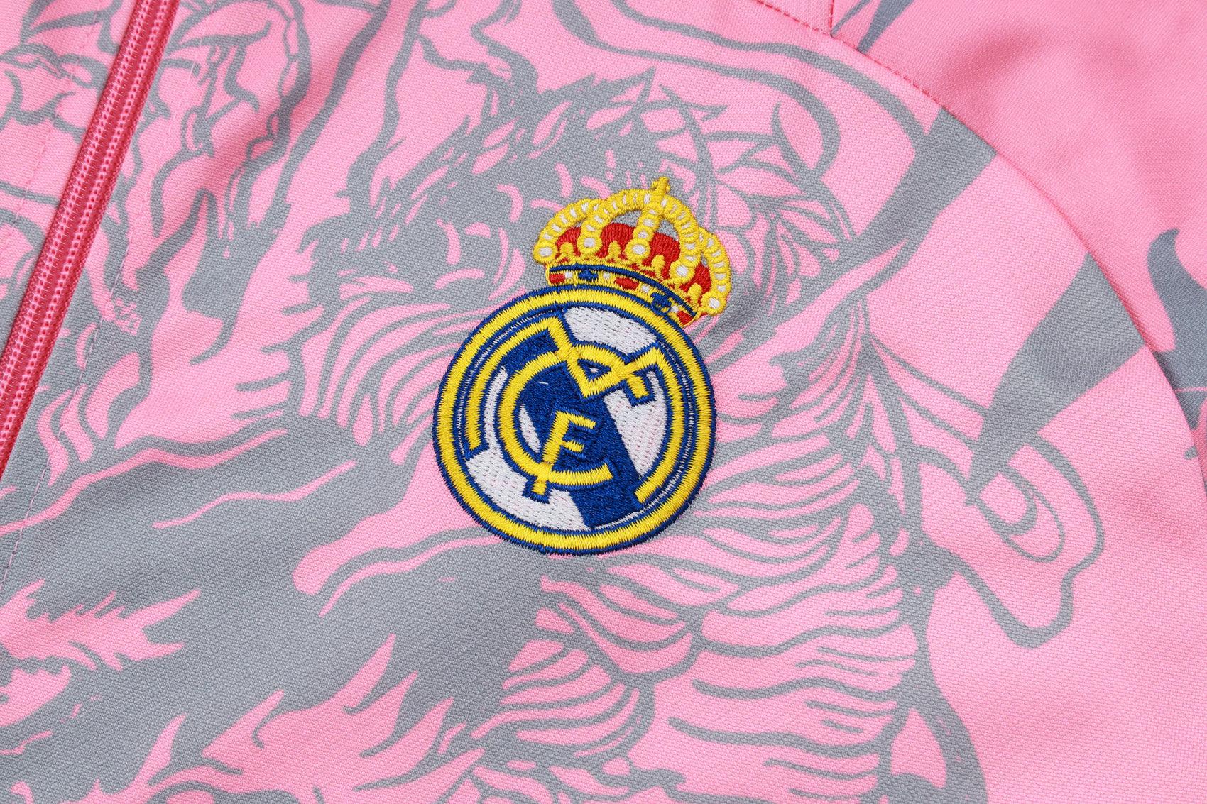 Real Madrid "Dragon Rosa" Tracksuit - JerseyLegacy