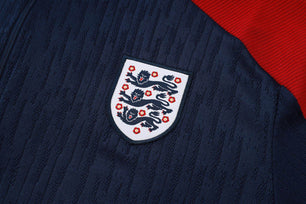 England Dark Blue and Red Tracksuit - JerseyLegacy