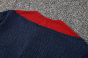 England Dark Blue and Red Tracksuit - JerseyLegacy