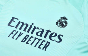 Real Madrid Dark Blue and Mint Tracksuit - JerseyLegacy