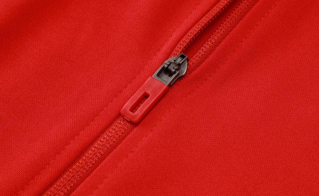Manchester United Black and Red Tracksuit - JerseyLegacy