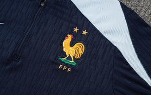 France Dark Blue Tracksuit - JerseyLegacy