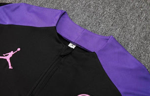 PSG Black and Purple Tracksuit - JerseyLegacy