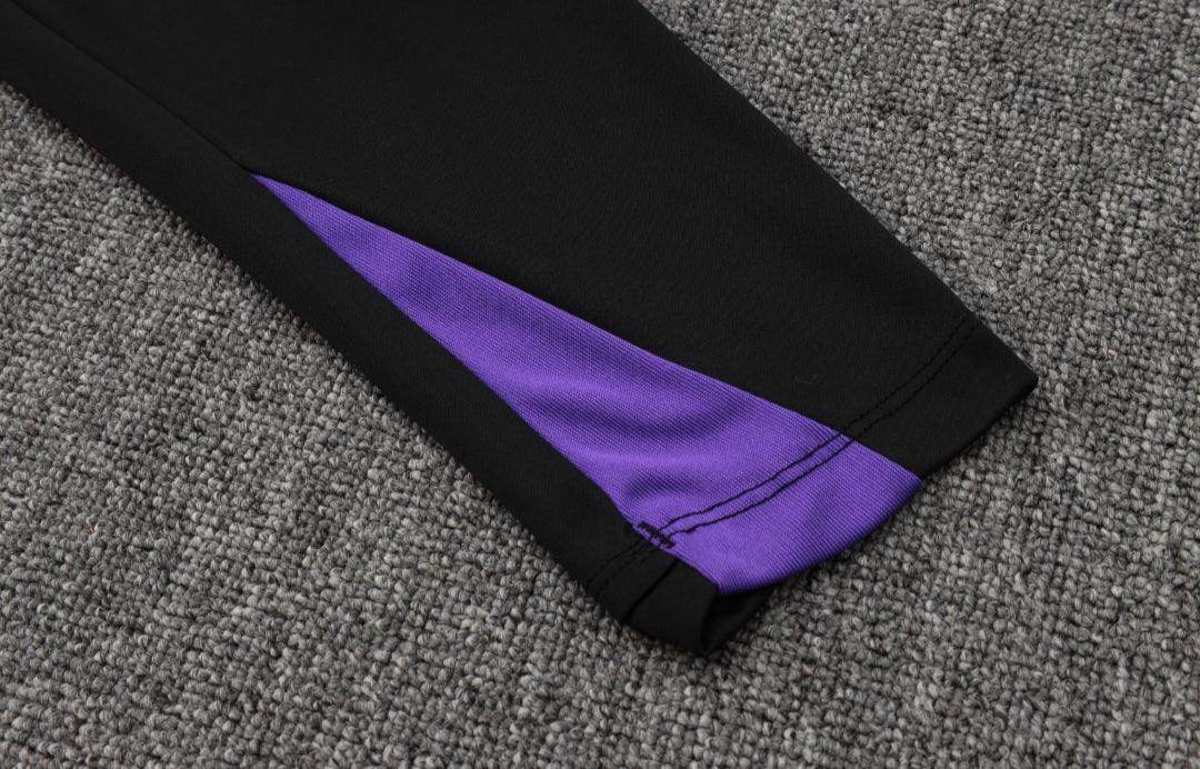 PSG Black and Purple Tracksuit - JerseyLegacy