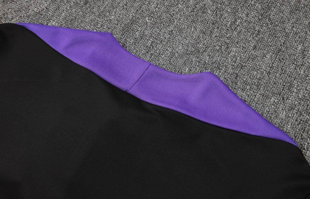 PSG Black and Purple Tracksuit - JerseyLegacy