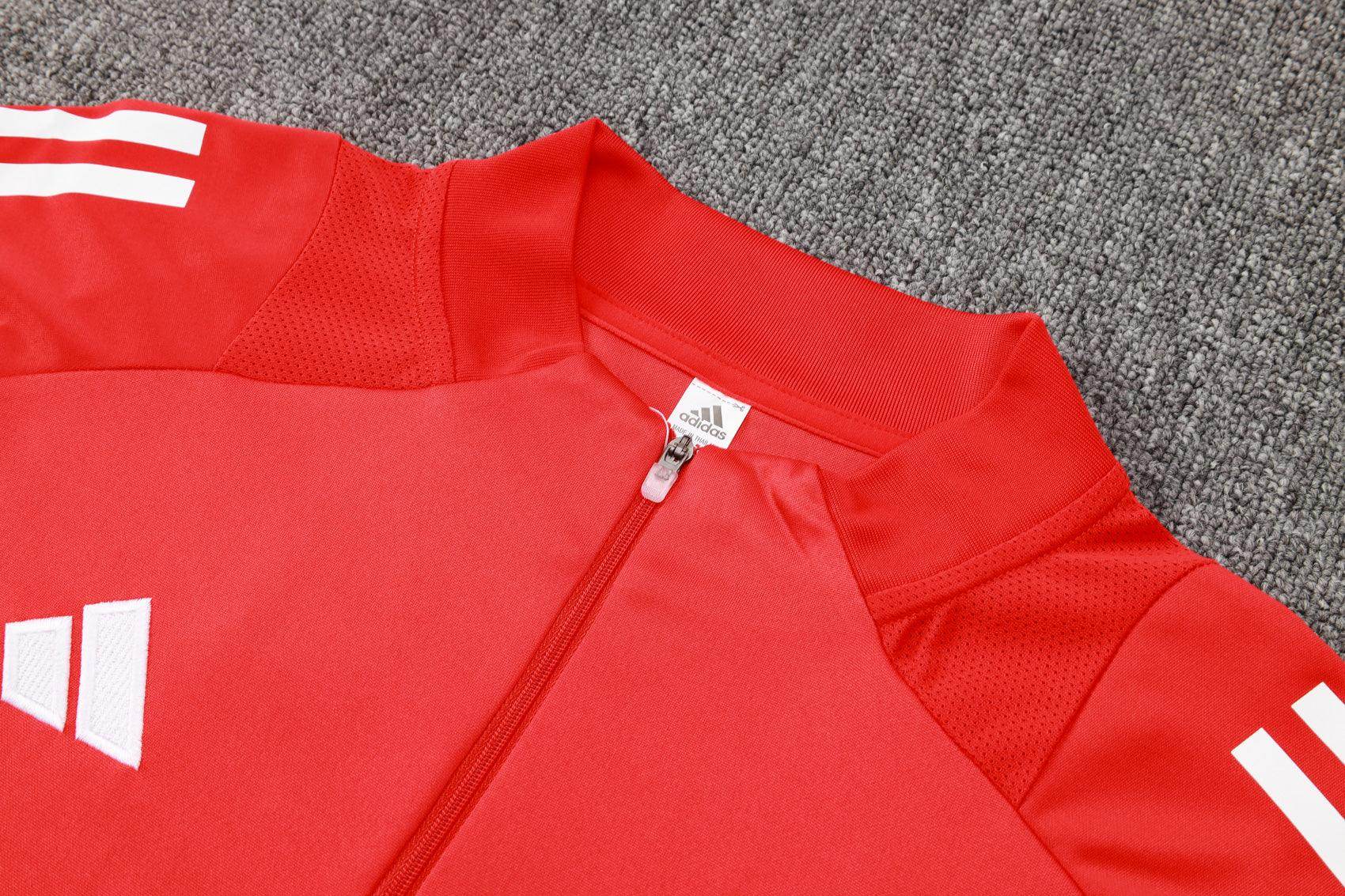 Manchester United Black and Red Tracksuit II - JerseyLegacy