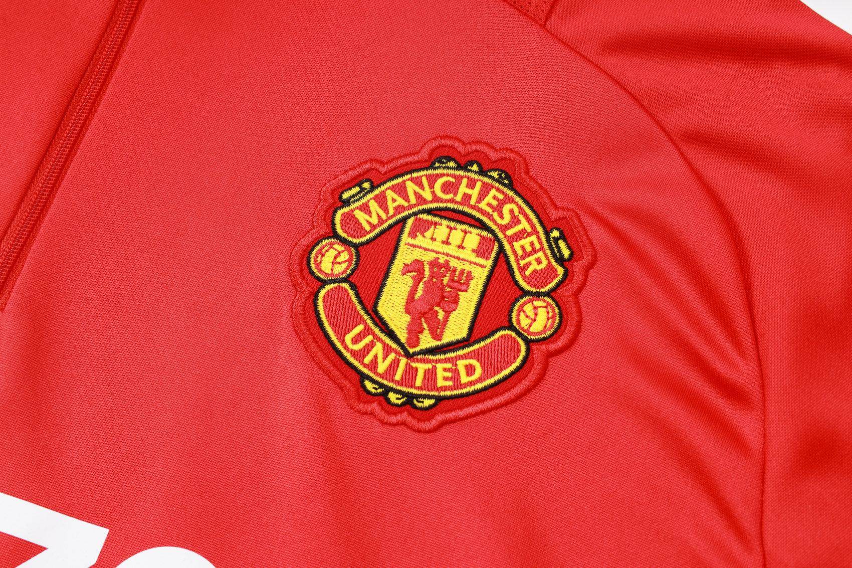 Manchester United Black and Red Tracksuit II - JerseyLegacy