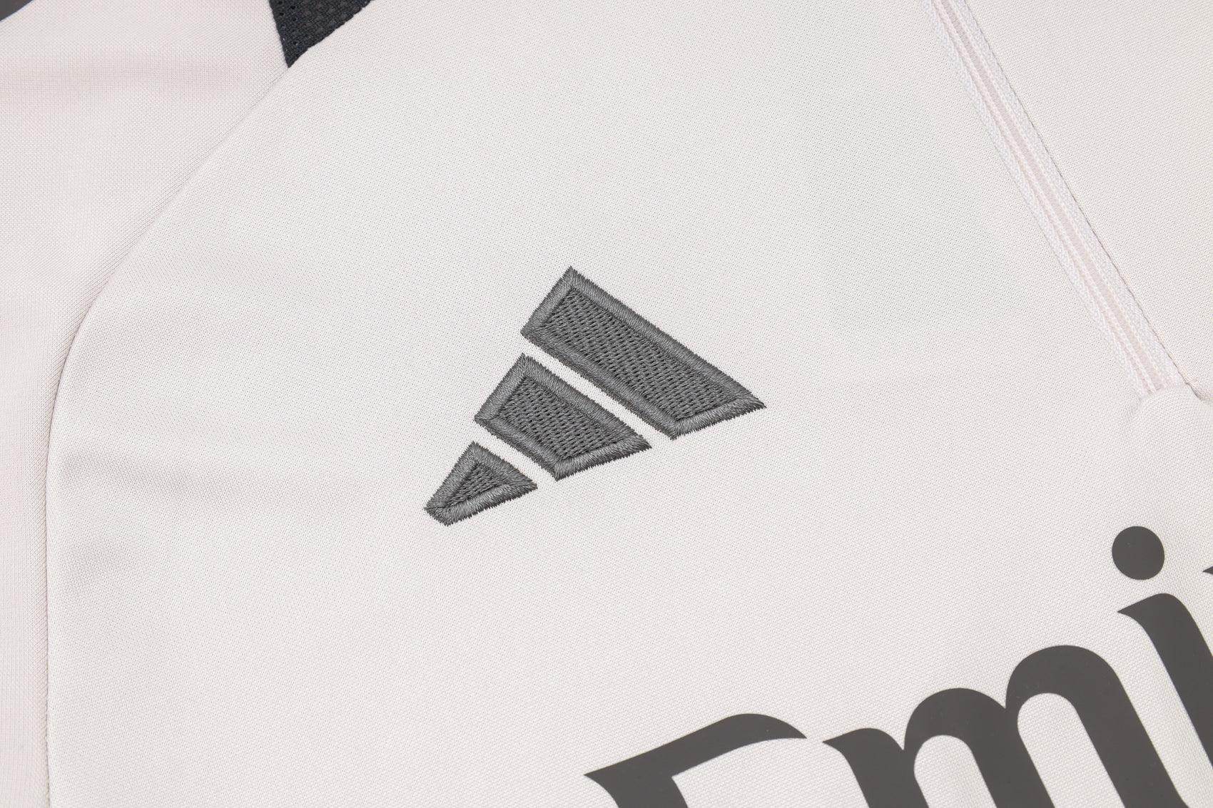 Real Madrid Grey and Beige Tracksuit - JerseyLegacy