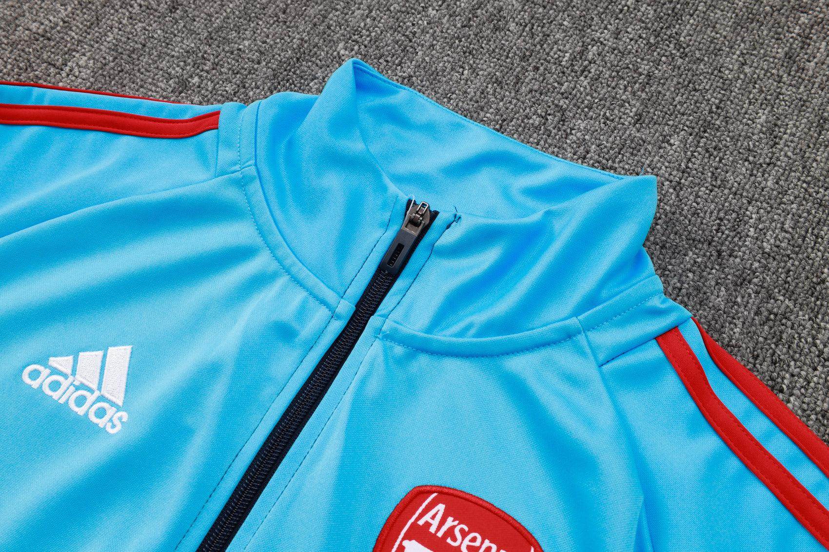 Arsenal Dark Blue and Light Blue Tracksuit - JerseyLegacy