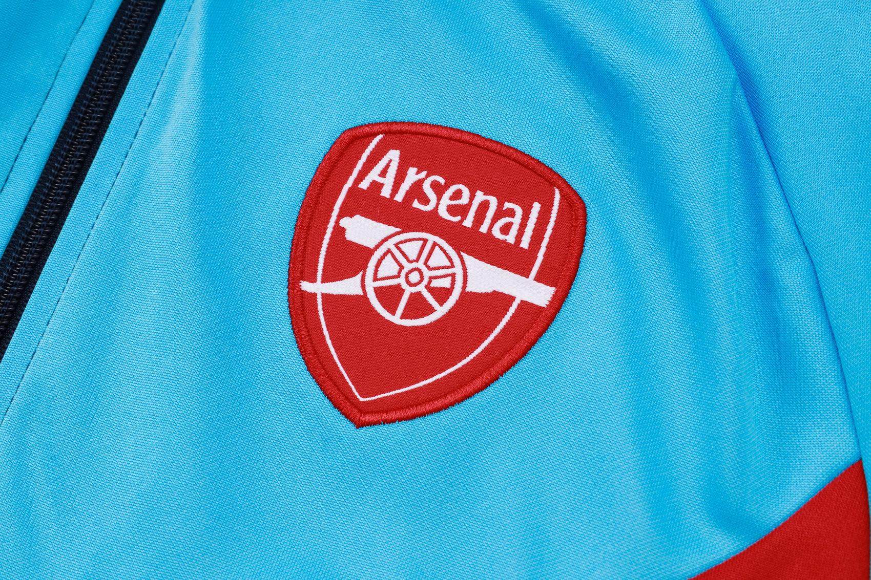 Arsenal Dark Blue and Light Blue Tracksuit - JerseyLegacy