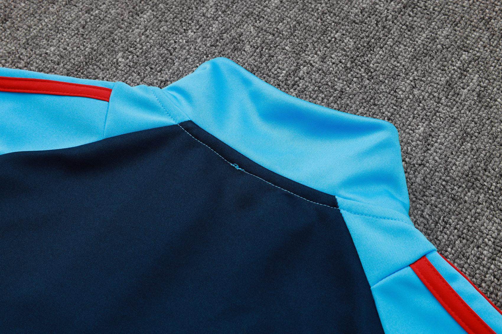 Arsenal Dark Blue and Light Blue Tracksuit - JerseyLegacy