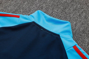Arsenal Dark Blue and Light Blue Tracksuit - JerseyLegacy