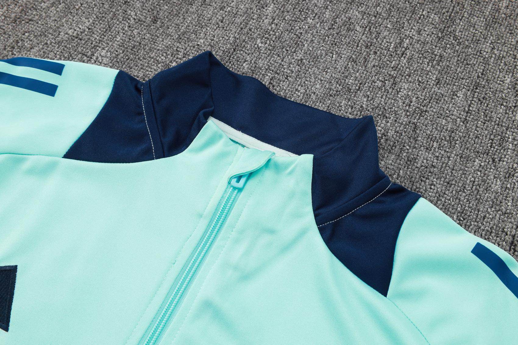 Arsenal Dark Blue and Mint Tracksuit - JerseyLegacy
