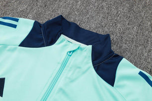 Arsenal Dark Blue and Mint Tracksuit - JerseyLegacy