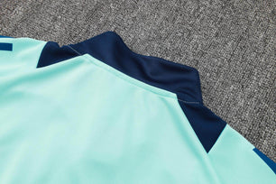 Arsenal Dark Blue and Mint Tracksuit - JerseyLegacy