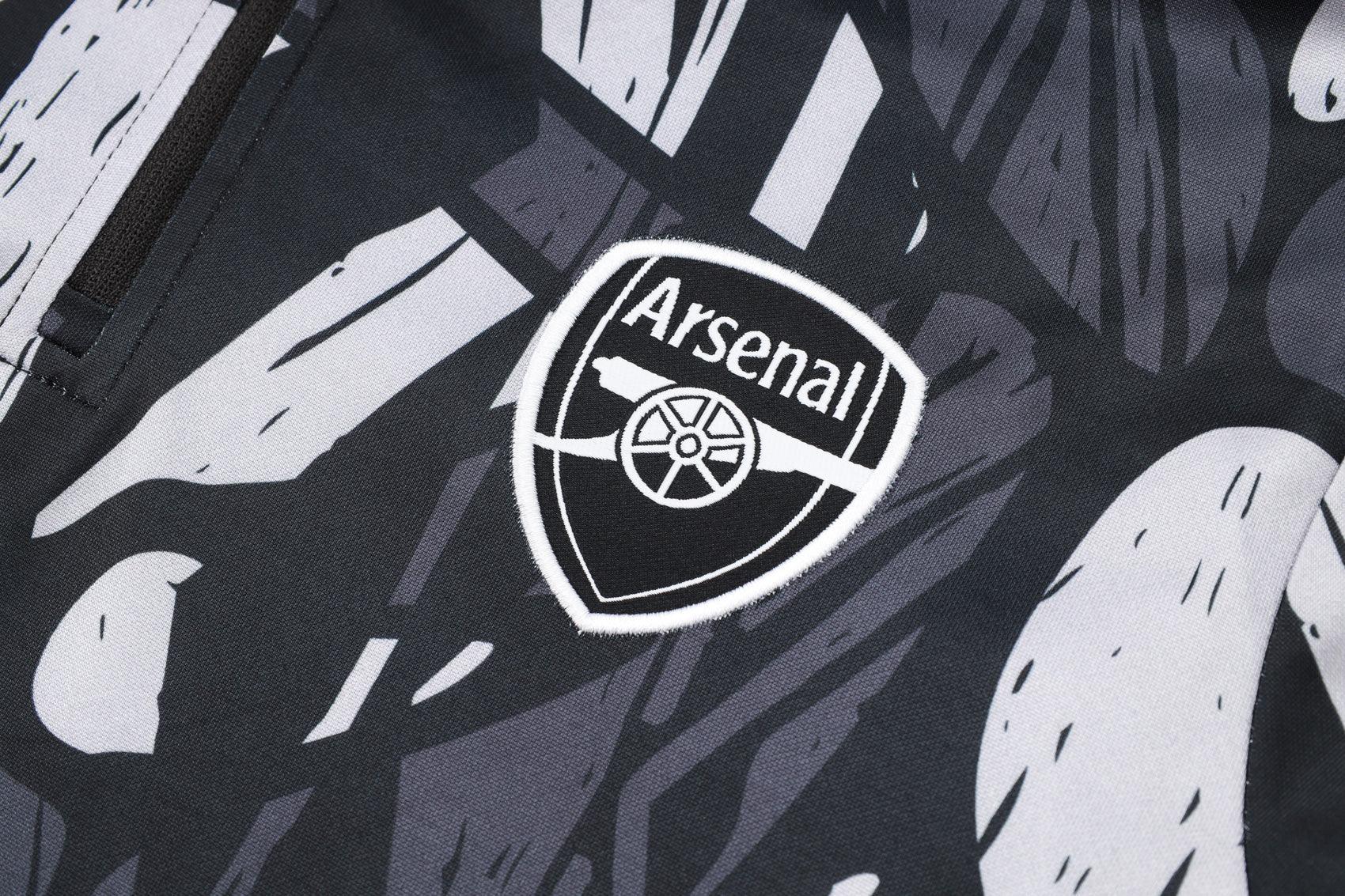 Arsenal "Monochrome Edge" Tracksuit - JerseyLegacy