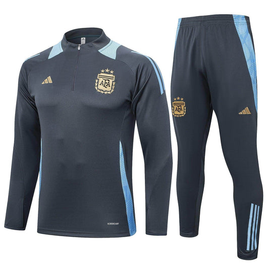 Argentina Grey Tracksuit - JerseyLegacy