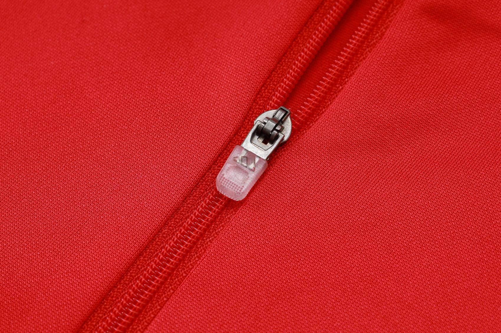 Arsenal Dark Blue and Red Tracksuit - JerseyLegacy
