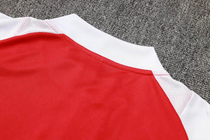 Arsenal Dark Blue and Red Tracksuit - JerseyLegacy