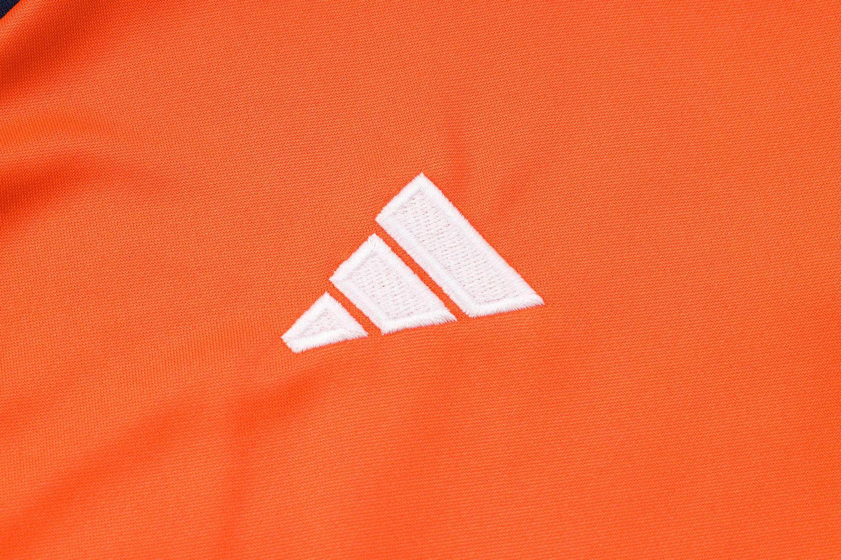 Manchester United Dark Blue and Orange Tracksuit - JerseyLegacy