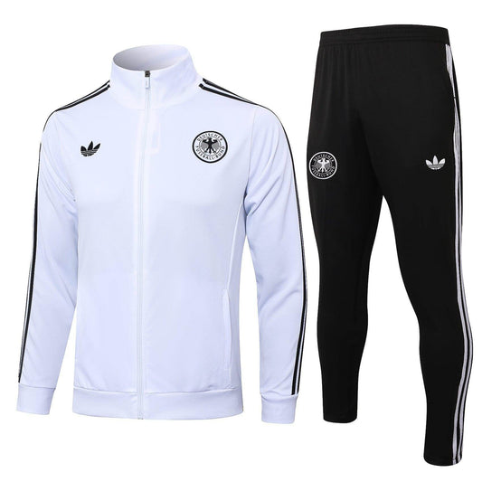 Germany Black and White Tracksuit - JerseyLegacy