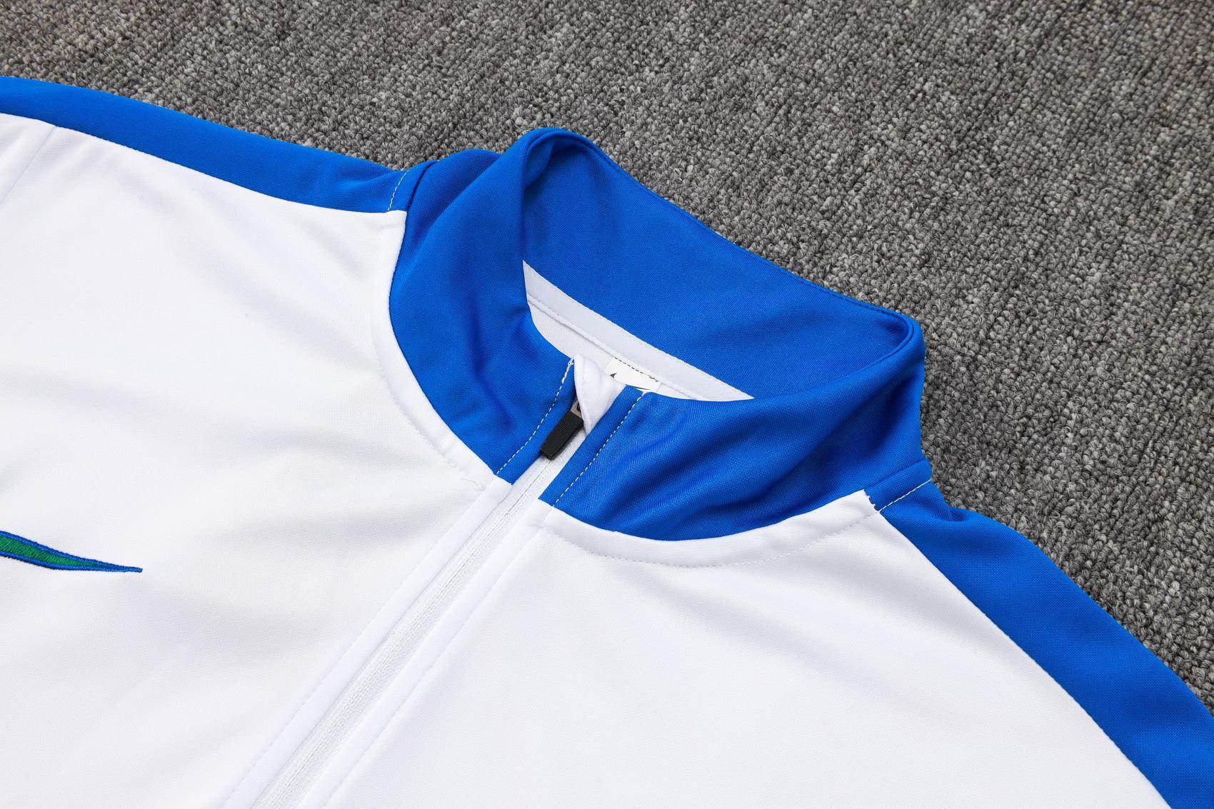 Brazil Blue and White Tracksuit - JerseyLegacy