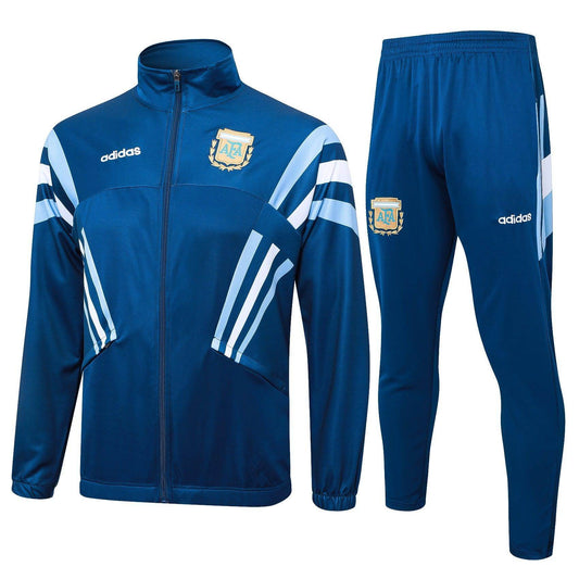 Argentina Dark Blue Tracksuit - JerseyLegacy