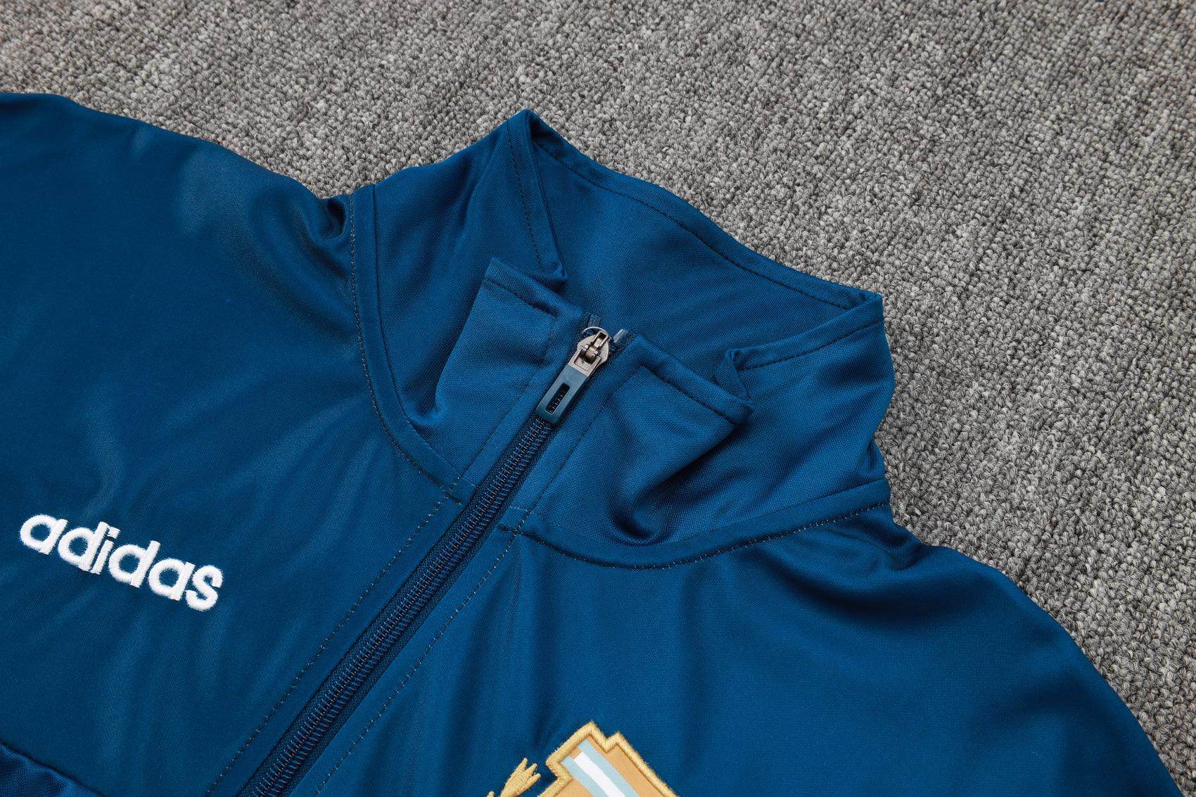 Argentina Dark Blue Tracksuit - JerseyLegacy