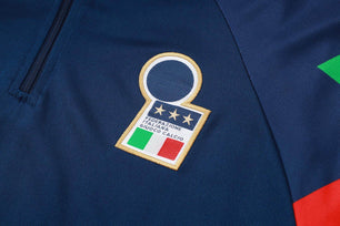 Italy Dark Blue Tracksuit - JerseyLegacy