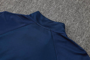 Italy Dark Blue Tracksuit - JerseyLegacy