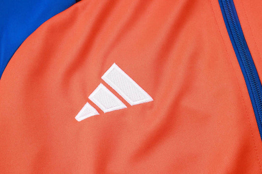 Juventus Dark Blue and Orange Tracksuit - JerseyLegacy