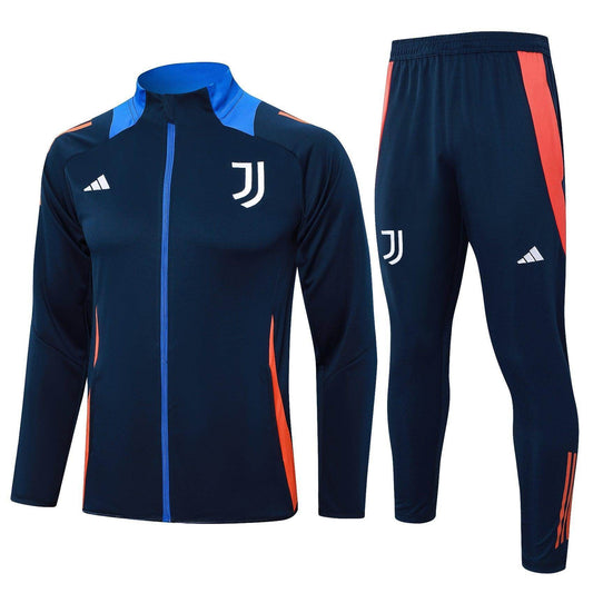 Juventus Dark Blue Tracksuit - JerseyLegacy