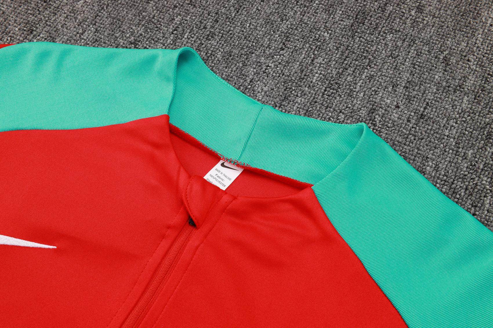 Portugal Black and Red Tracksuit II - JerseyLegacy